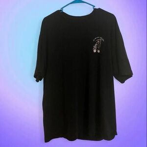 Black Graphic Men's T-Shirt